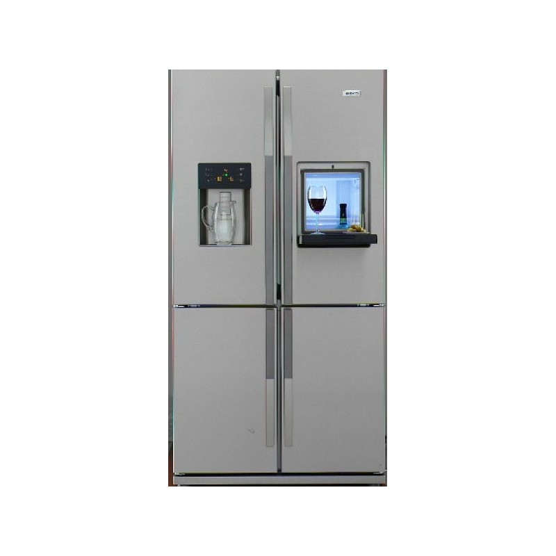 Americká chladnička BEKO GNE 134630 X s minibarom