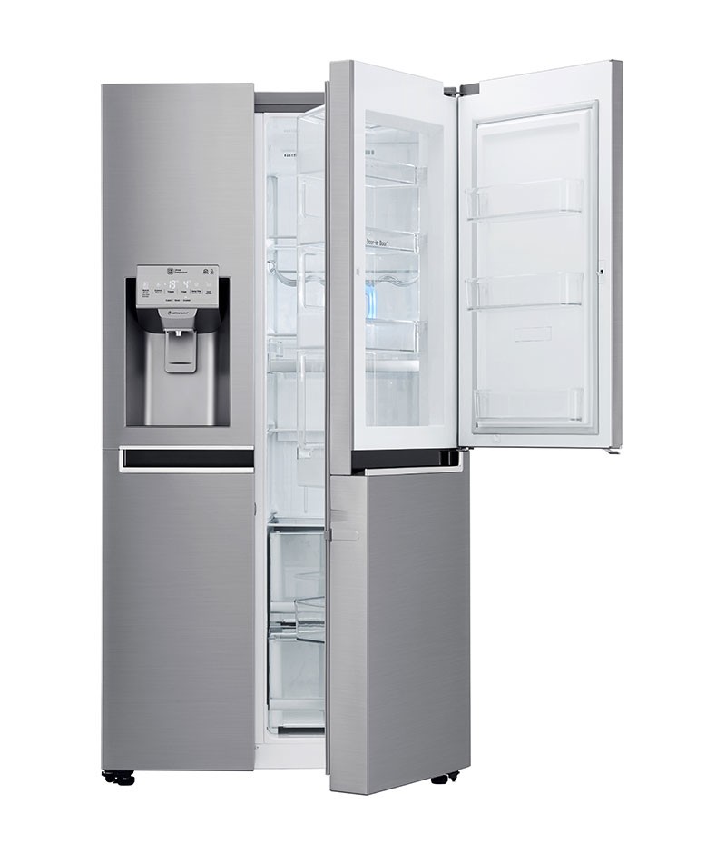 Americká chladnička LG GSJ960PZBZ s funkciou door in door (veľkým minibarom)